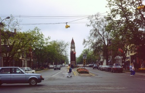 opvallende klok voor het gerechtsgebouw | Niagara-on-the-Lake opvallende klok voor het gerechtsgebouw | Niagara-on-the-Lake